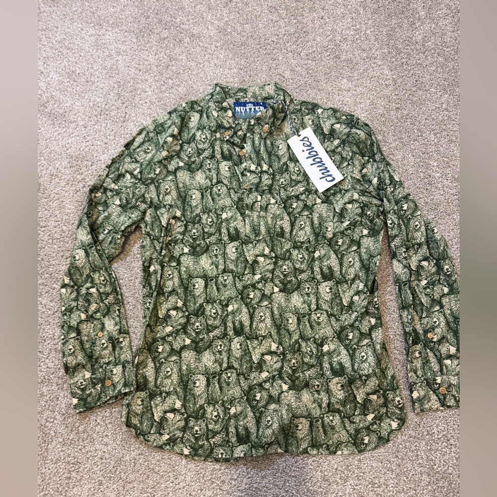 NWT Chubbies The Bear Chested Mens‎ Shirt Large